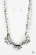 Load image into Gallery viewer, Paparazzi Accessories - Bow Before The Queen - White
