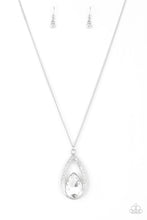 Load image into Gallery viewer, Paparazzi Accessories - Notorious Noble - White