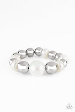 Load image into Gallery viewer, Paparazzi Accessories-Starstruck Shimmer - White