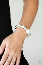Load image into Gallery viewer, Paparazzi Accessories-Starstruck Shimmer - White