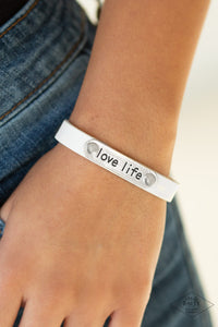 Paparazzi Accessories -  Love Life - White