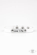 Load image into Gallery viewer, Paparazzi Accessories -  Love Life - White
