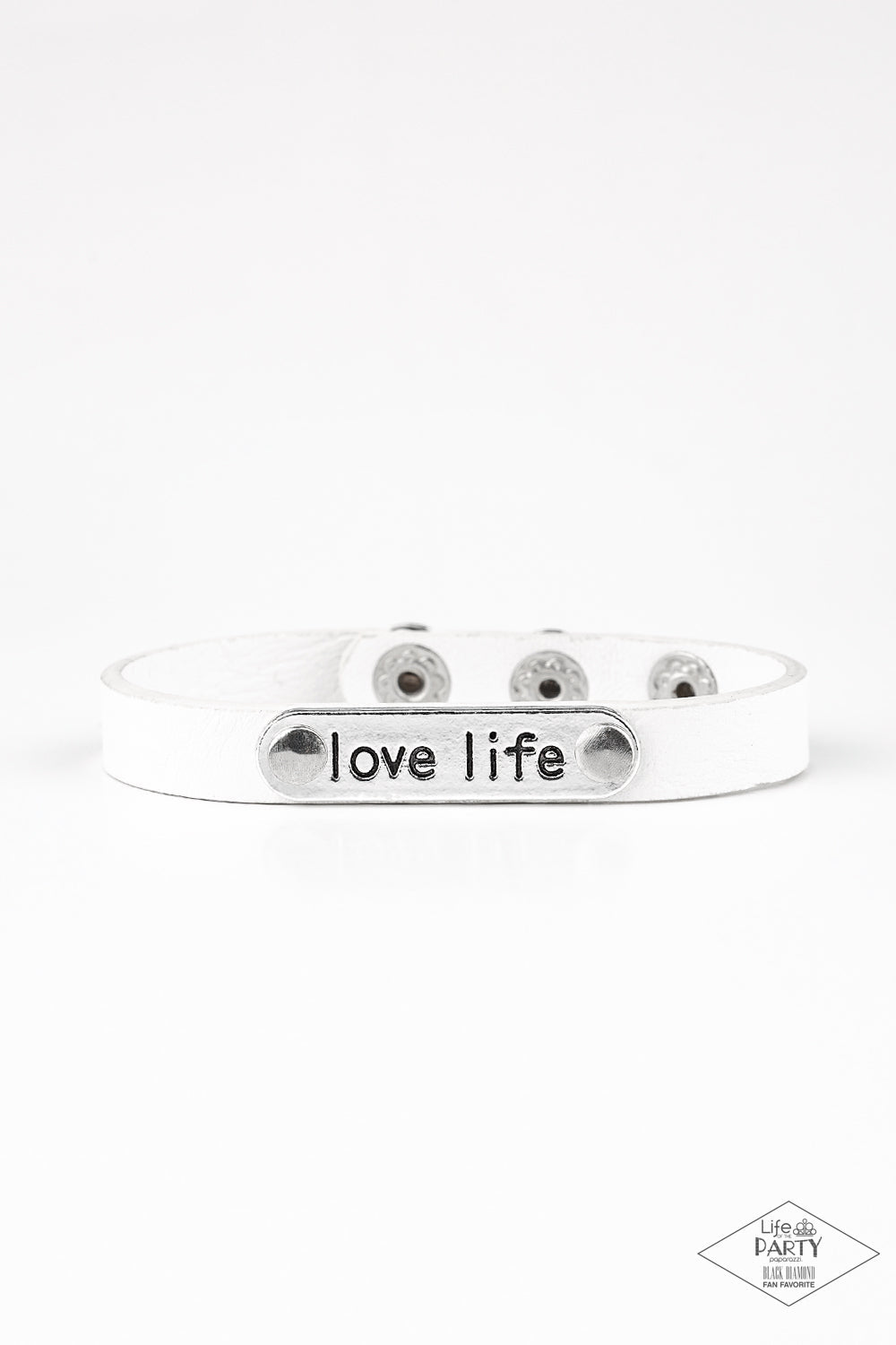 Paparazzi Accessories -  Love Life - White
