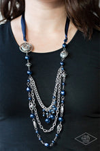 Load image into Gallery viewer, Paparazzi All The Trimmings - Blue
