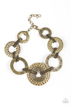 Load image into Gallery viewer, Paparazzi Accessories - Way Wild - Brass
