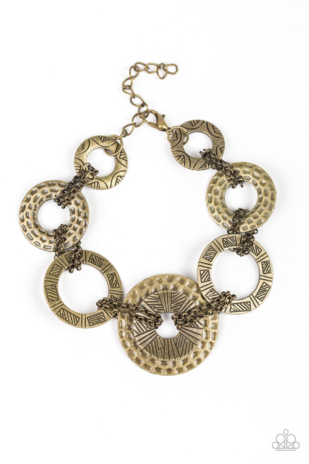 Paparazzi Accessories - Way Wild - Brass