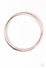 Load image into Gallery viewer, Paparazzi Accessories - Awesomely Asymmetrical - Rose Gold
