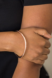 Paparazzi Accessories - Awesomely Asymmetrical - Rose Gold