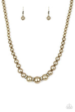Load image into Gallery viewer, Paparazzi Party Pearls - Brass
