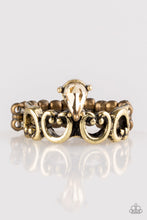 Load image into Gallery viewer, Paparazzi Twinkling Tiaras - Brass
