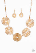 Load image into Gallery viewer, Paparazzi SOL-Mates - Gold
