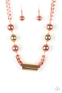 Paparazzi Accessories - All About Attitude - Copper