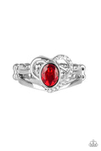 Load image into Gallery viewer, Paparazzi No HEART-Strings Attached - Red
