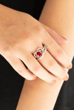 Load image into Gallery viewer, Paparazzi No HEART-Strings Attached - Red
