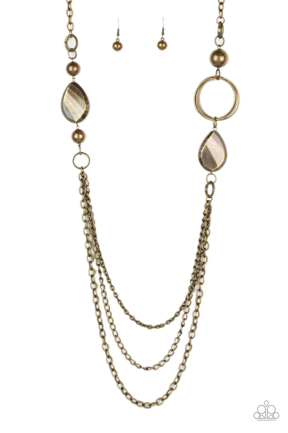 Paparazzi Accessories - Rebels Have More Fun - Brass