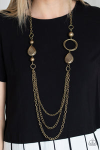 Paparazzi Accessories - Rebels Have More Fun - Brass