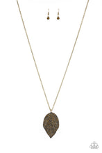 Load image into Gallery viewer, Paparazzi Natural Re-LEAF - Brass
