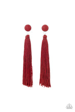 Load image into Gallery viewer, Paparazzi Tightrope Tassel - Red
