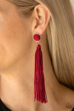 Load image into Gallery viewer, Paparazzi Tightrope Tassel - Red
