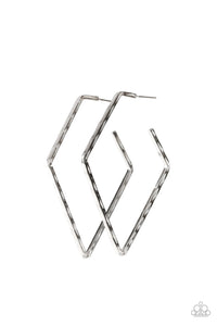 Paparazzi Accessories - Geo Grunge - Silver