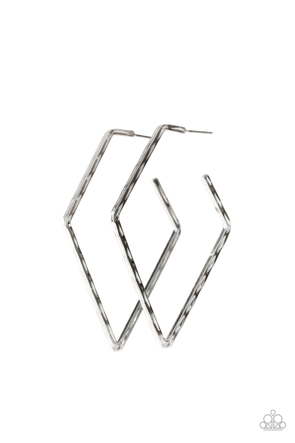 Paparazzi Accessories - Geo Grunge - Silver