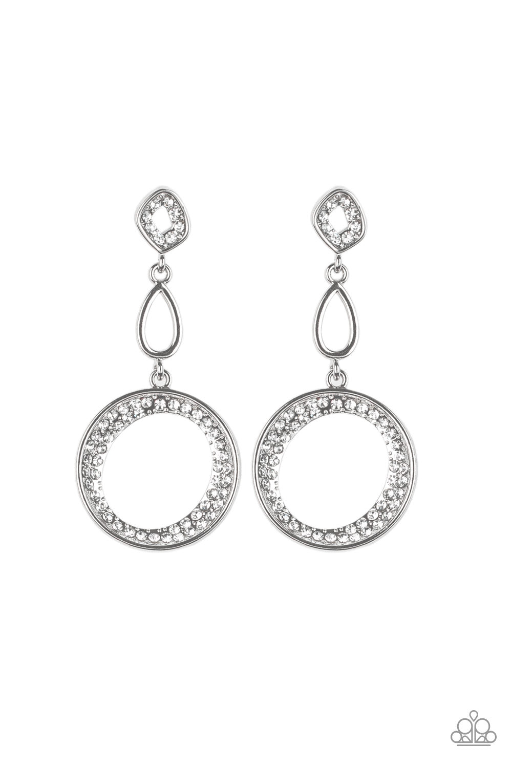 Paparazzi Accessories - On The Glamour Scene - White