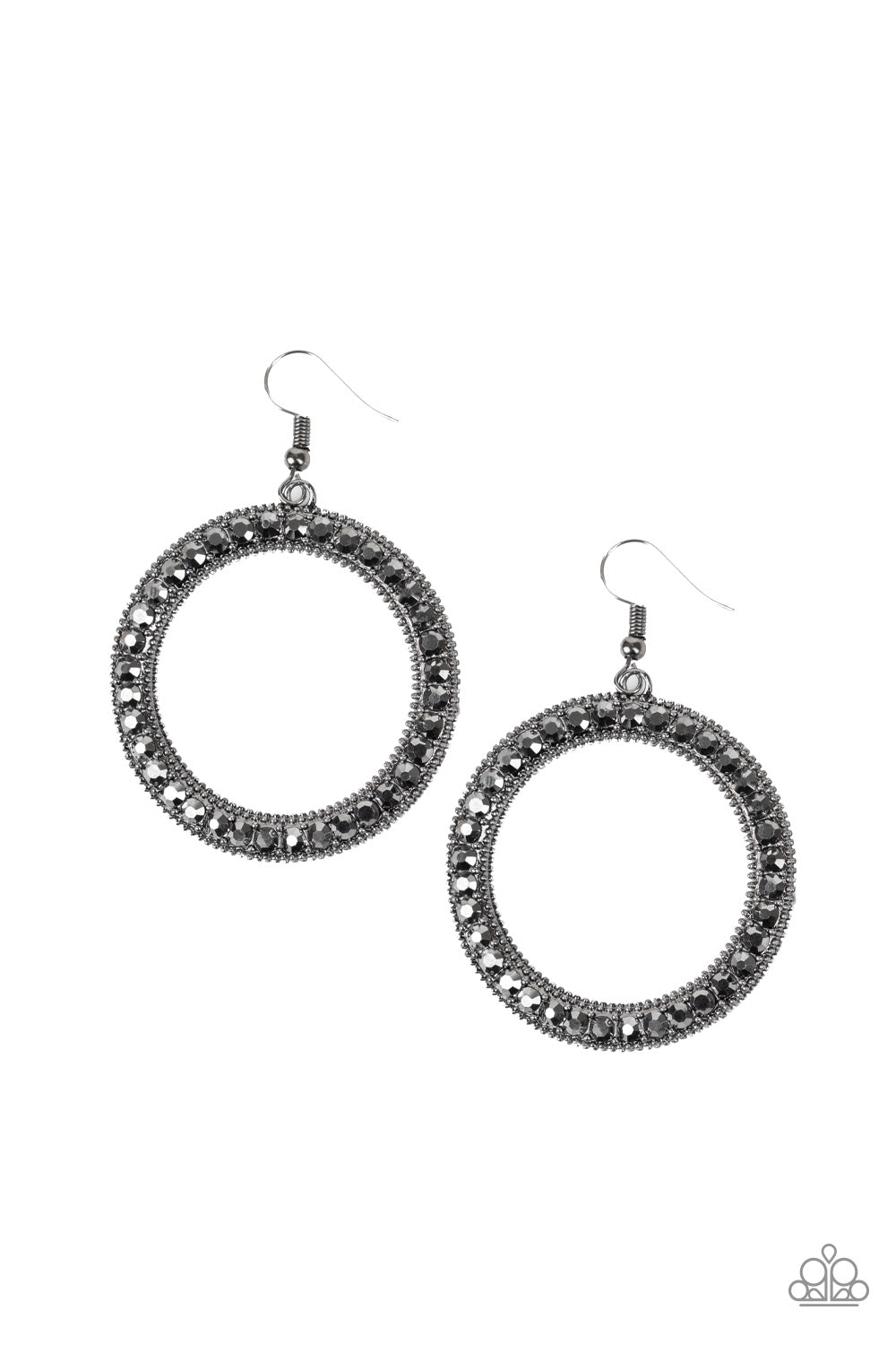 Paparazzi Accessories - Haute Halo - Black