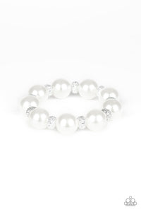 Paparazzi Accessories - Extra Elegant - White