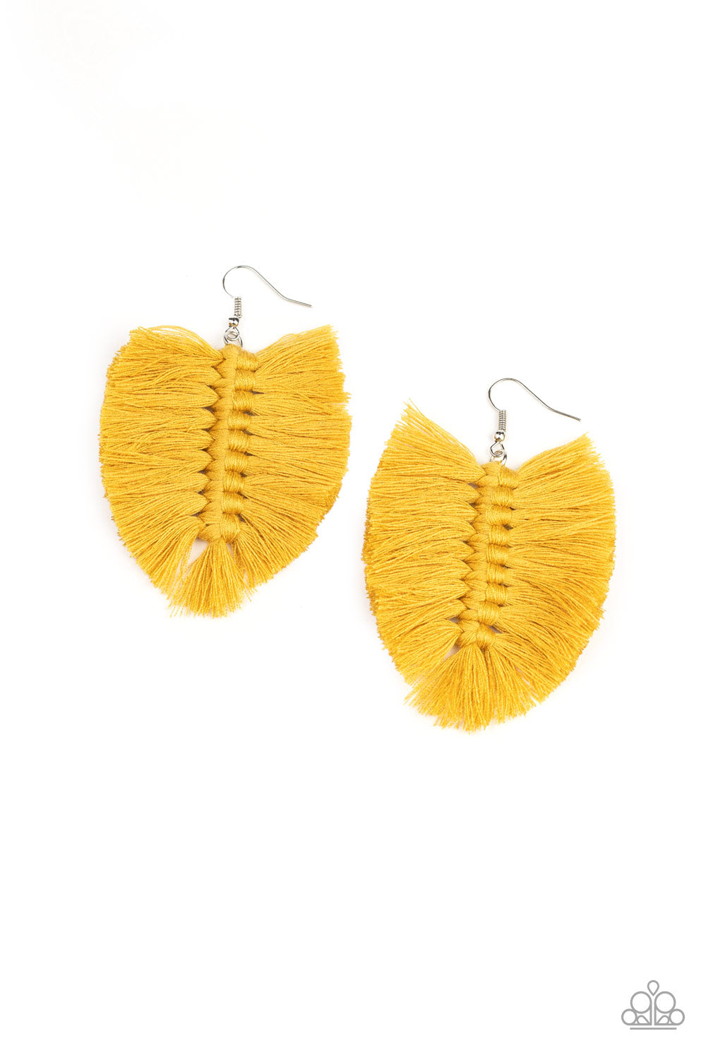 Paparazzi Knotted Native - Yellow