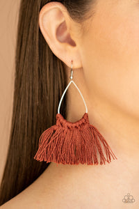 Paparazzi Accessories - Tassel Treat - Brown