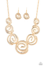 Load image into Gallery viewer, Paparazzi Statement Swirl - Gold
