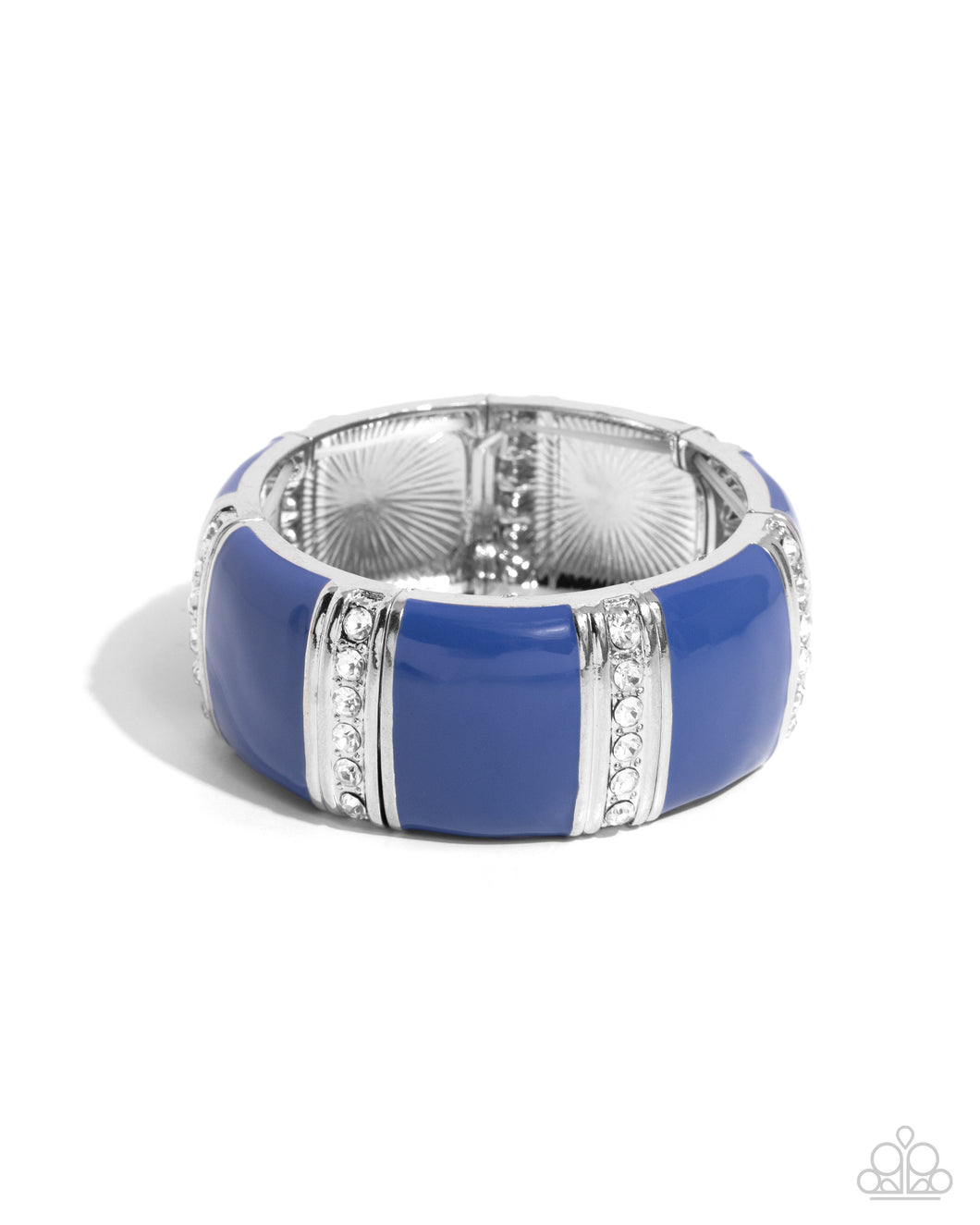 Paparazzi Accessories - Colored Cameo - Blue