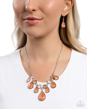 Load image into Gallery viewer, Paparazzi Accessories - Talented Teardrops - Orange

