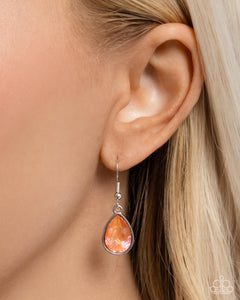 Paparazzi Accessories - Talented Teardrops - Orange