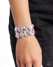 Load image into Gallery viewer, Paparazzi Accessories - Affixed Appeal - Pink
