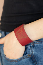 Load image into Gallery viewer, Paparazzi Accessories -  Flirty Flutter - Red

