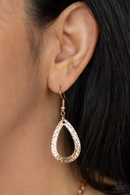 Load image into Gallery viewer, Paparazzi Teardrop Tempest - Gold

