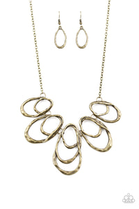 Paparazzi Accessories - Terra Storm - Brass