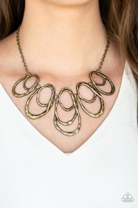 Paparazzi Accessories - Terra Storm - Brass