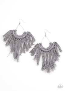 Paparazzi Wanna Piece Of MACRAME? - Silver