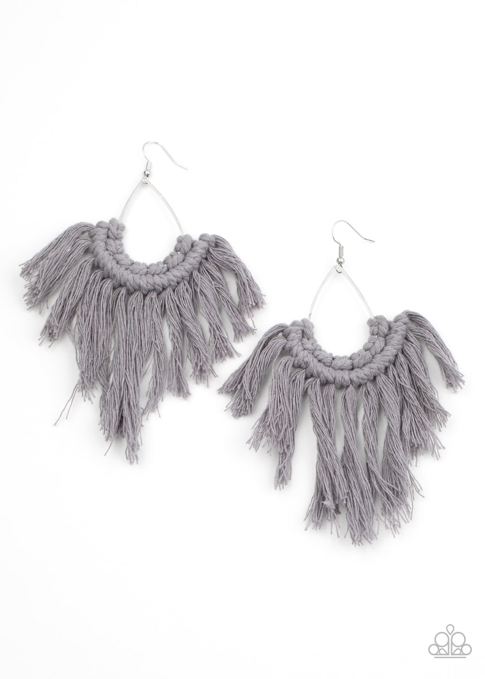 Paparazzi Wanna Piece Of MACRAME? - Silver