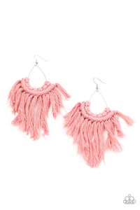 Paparazzi Wanna Piece Of MACRAME? - Pink