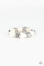 Load image into Gallery viewer, Paparazzi Stone Age Stunner - White
