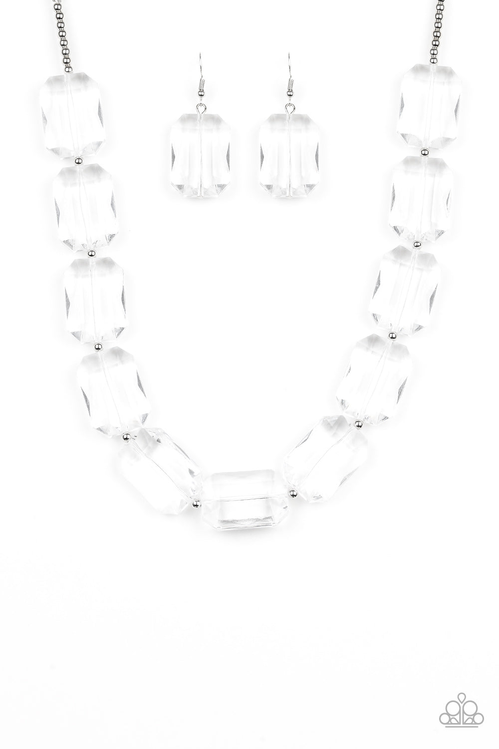 Paparazzi Accessories-The ICE President - White