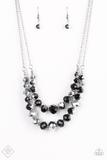 Load image into Gallery viewer, Paparazzi Accessories-Strikingly Spellbinding - Black
