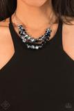 Load image into Gallery viewer, Paparazzi Accessories-Strikingly Spellbinding - Black
