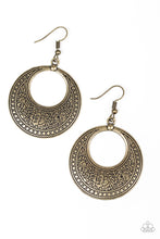 Load image into Gallery viewer, Paparazzi Accessories - Floral Frontier - Brass
