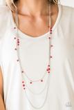 Paparazzi Accessories - Laying the Groundwork-Red