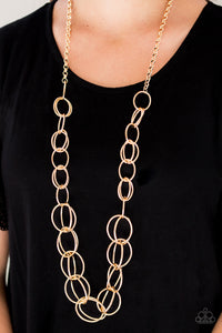 Paparazzi Accessories - Elegantly Ensnared - Gold