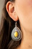 Load image into Gallery viewer, Paparazzi Accessories-Tropical Topography - Yellow

